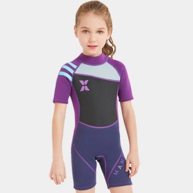 Dive-Sail-Kids-Short-Sleeve-Thermal-Wetsuit-Purple-1